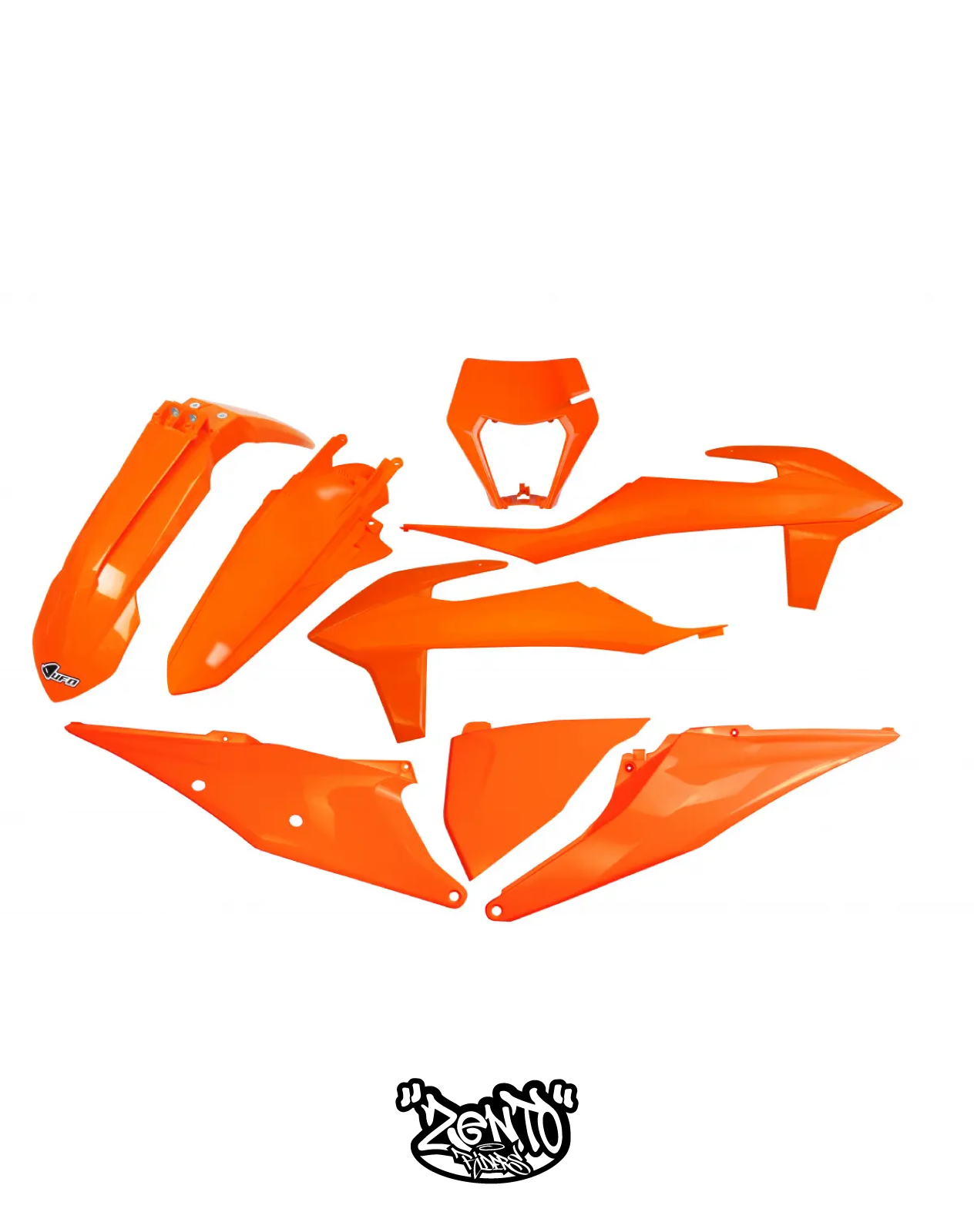 Plastiche KTM EXC/EXC-F DAL 2020 AL 2022 KIT COMPLETO / CON PORTAFARO
