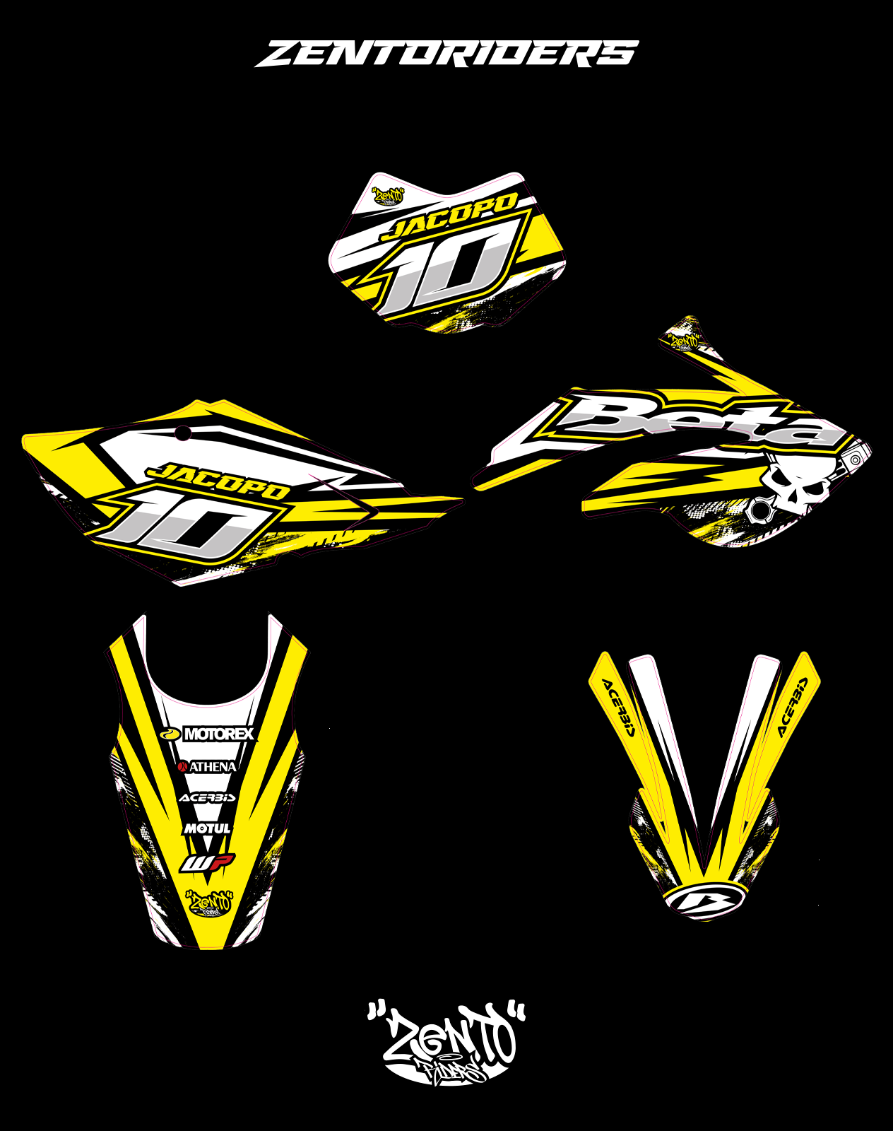 Grafica "Culture" Beta - KIT COMPLETO