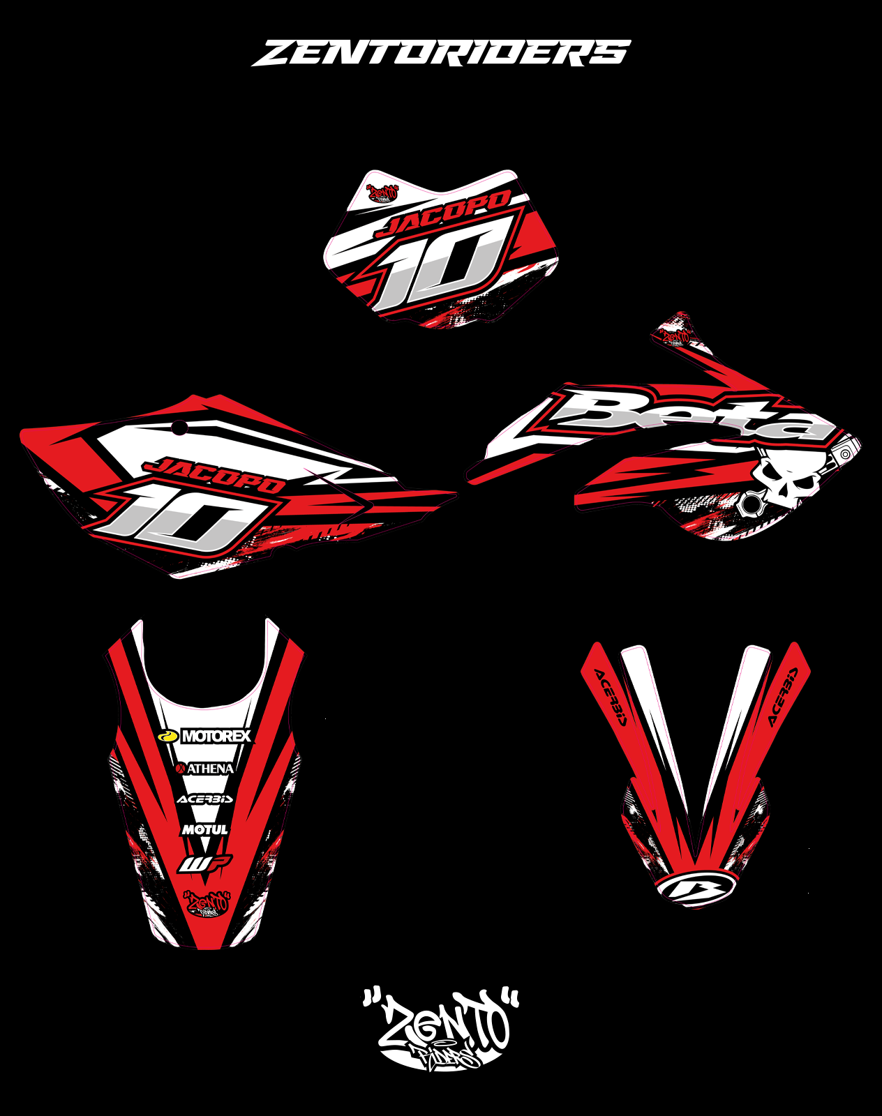 Grafica "Culture" Beta - KIT COMPLETO