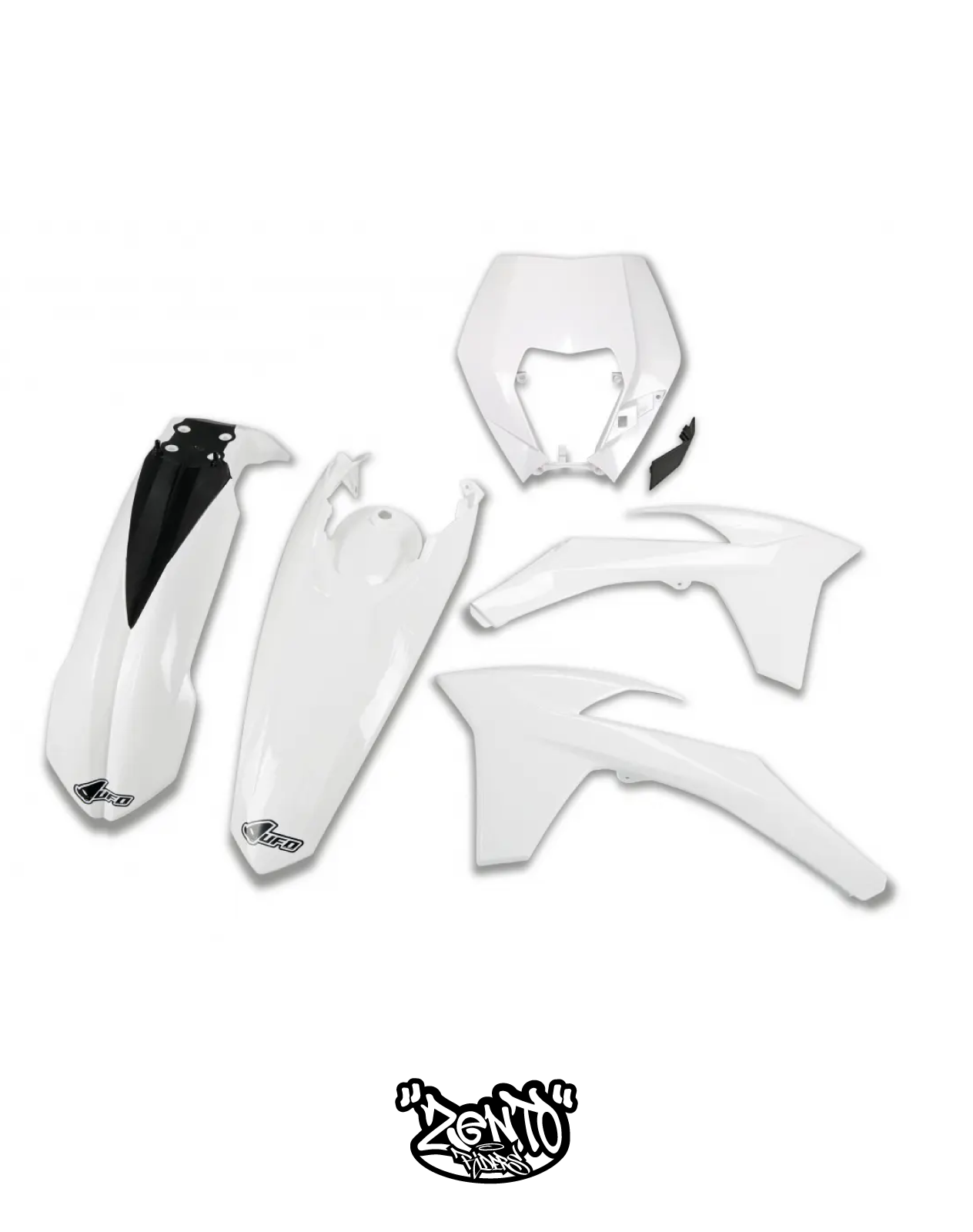 Plastiche KTM EXC/EXC-F DAL 2012 AL 2013 KIT COMPLETO / CON PORTAFARO