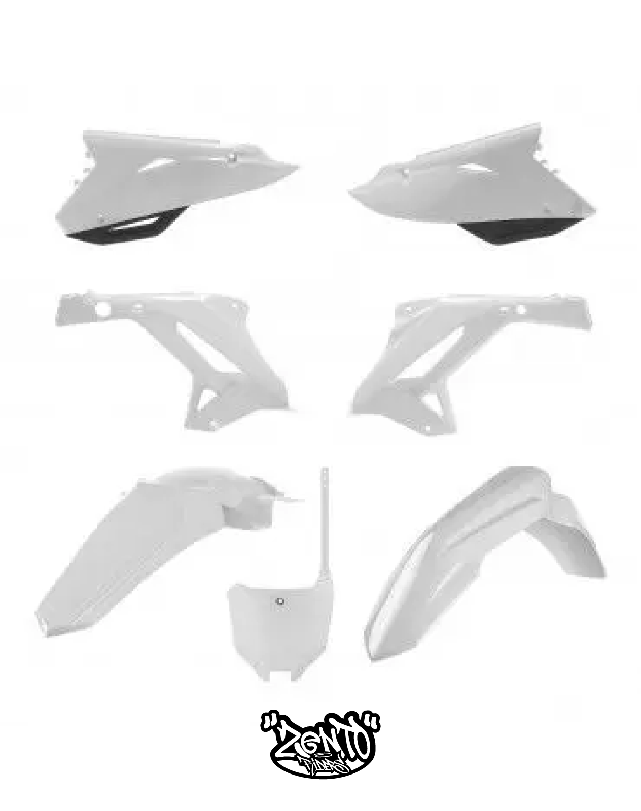 Plastiche HONDA CR 125 – 250 DAL 2002 AL 2007  KIT COMPLETO RESTYLING