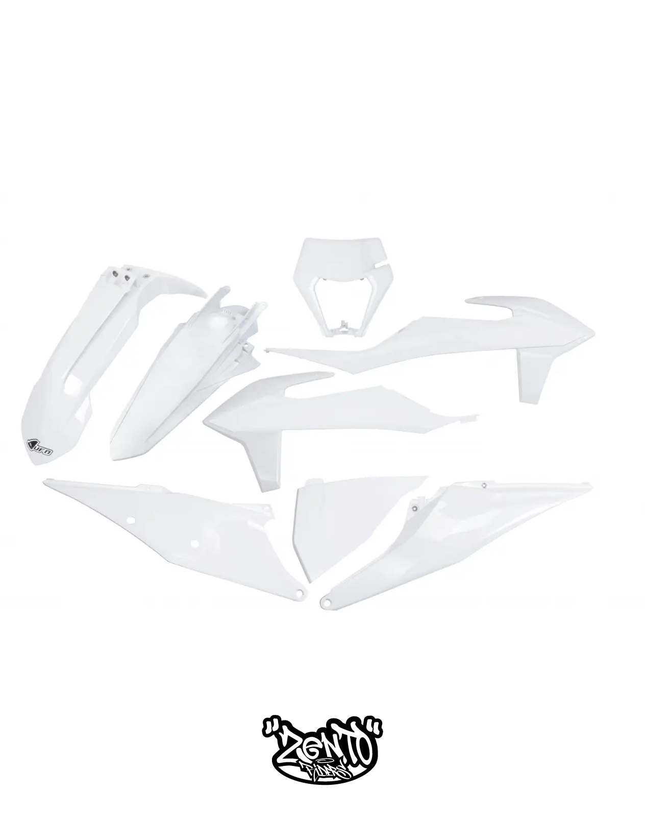 Plastiche KTM EXC/EXC-F DAL 2020 AL 2022 KIT COMPLETO / CON PORTAFARO