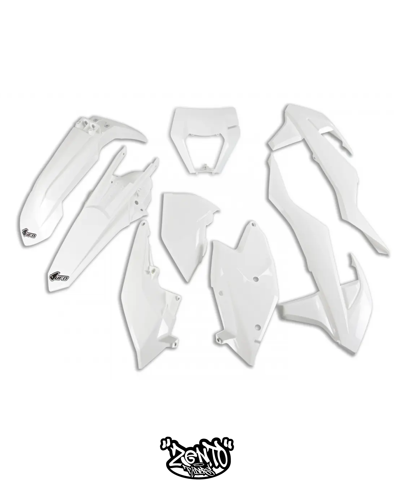 Plastiche KTM EXC/EXC-F DAL 2017 al 2019 KIT COMPLETO / CON PORTAFARO
