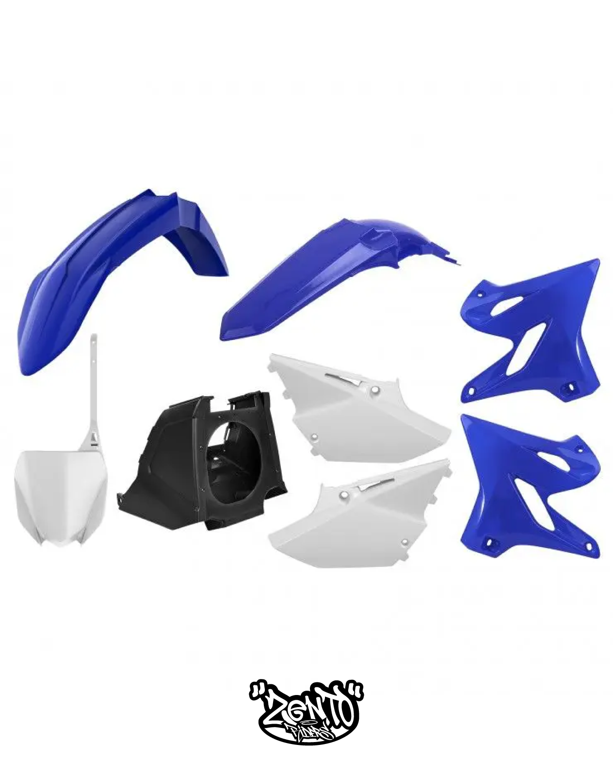Plastiche RESTYLING / YAMAHA YZ 125 – 250 DAL 2002 AL 2020 STILE YZ450F KIT COMPLETO