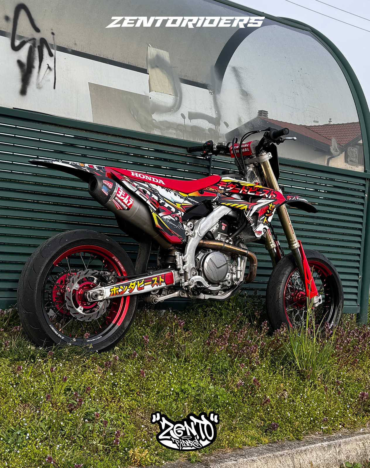 Grafica "Japan Memories" Honda crf - KIT COMPLETO