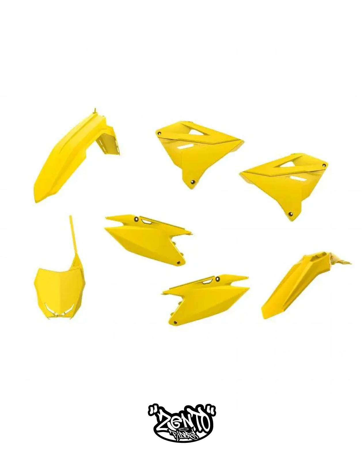 Plastiche RESTYLING / SUZUKI RM 125 – 250 DAL 2001 AL 2008 KIT COMPLETO