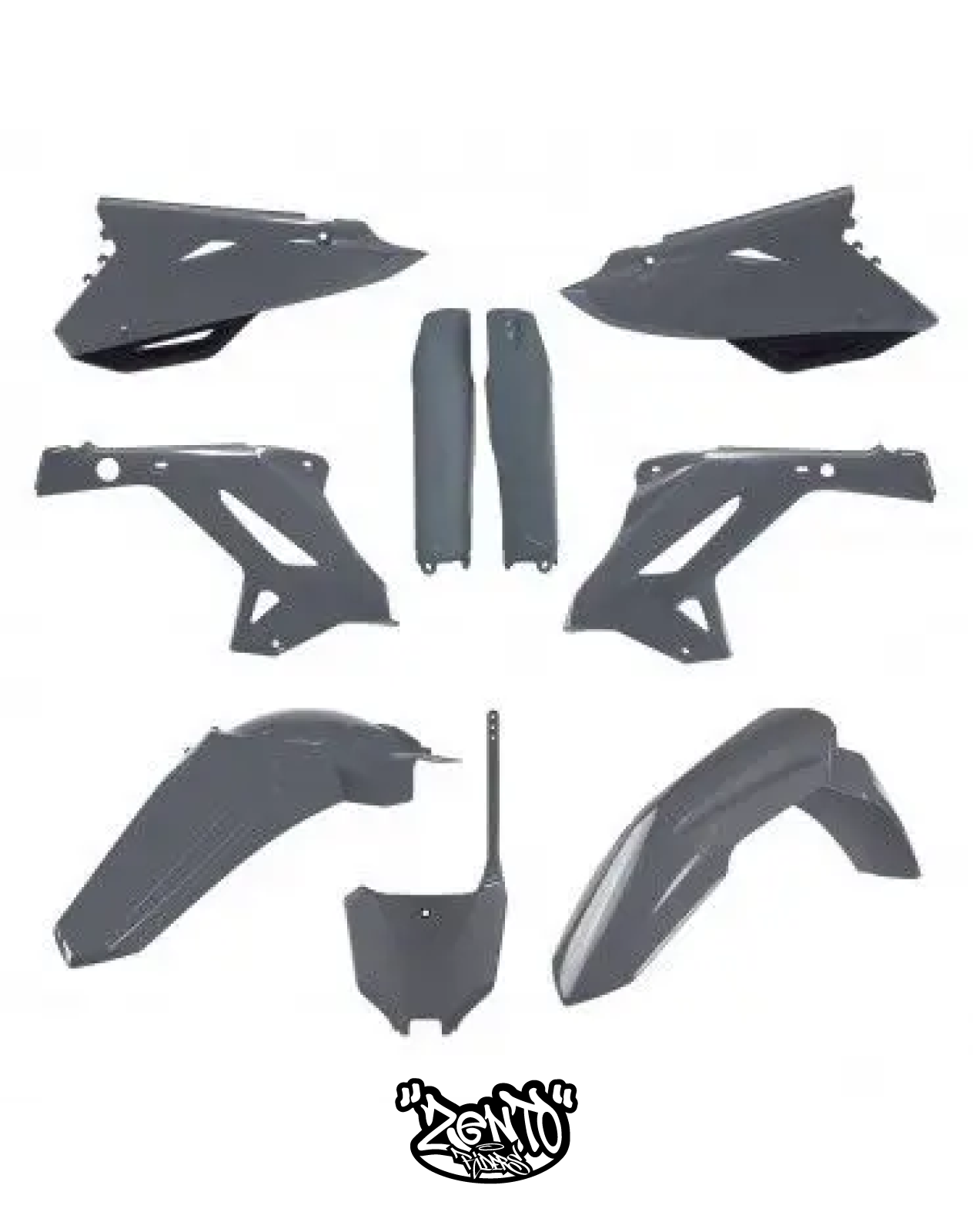 Plastiche HONDA CR 125 – 250 DAL 2002 AL 2007  KIT COMPLETO RESTYLING