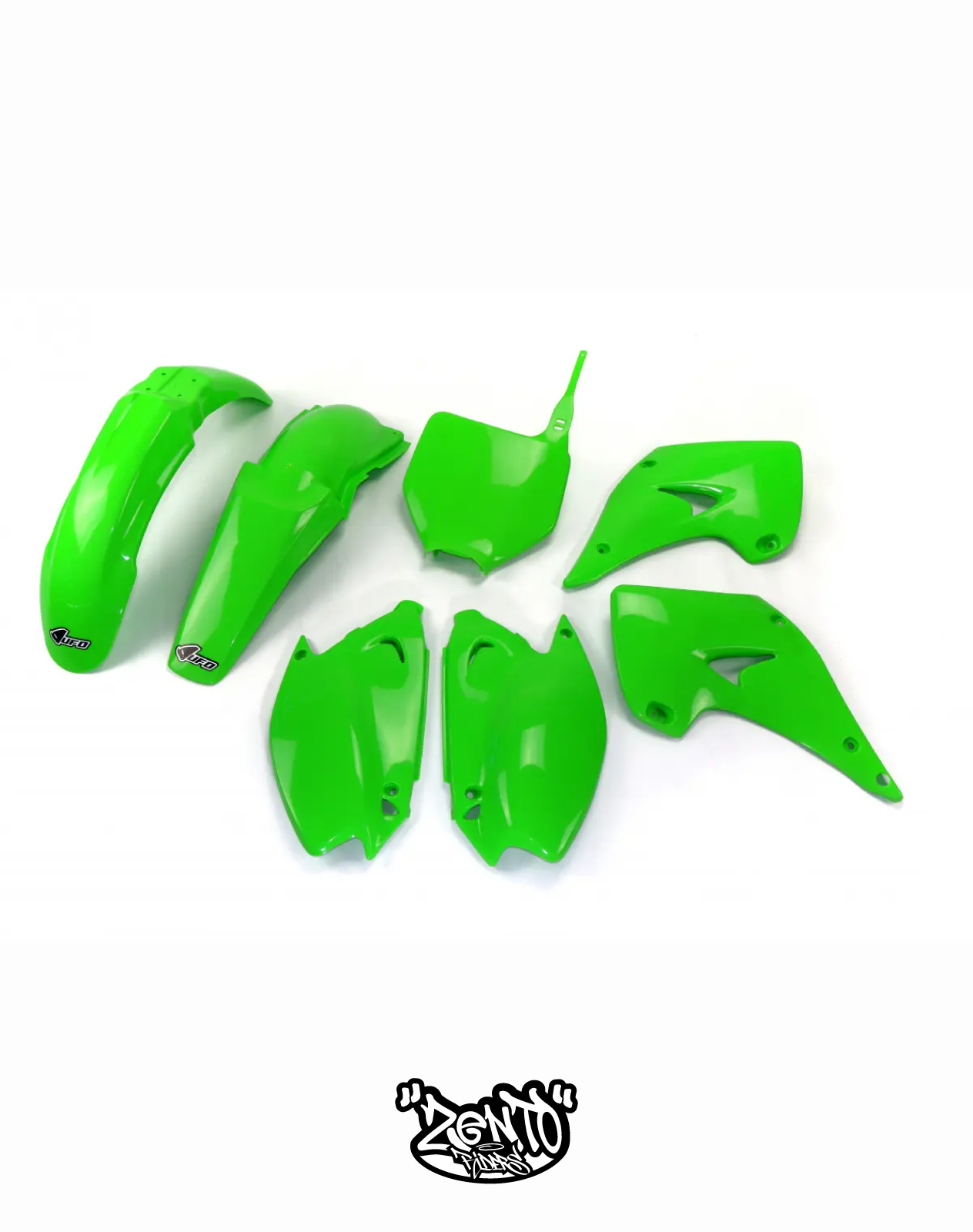 Plastiche KAWASAKI KX 125-250 DAL 2003 AL 2008  KIT COMPLETO