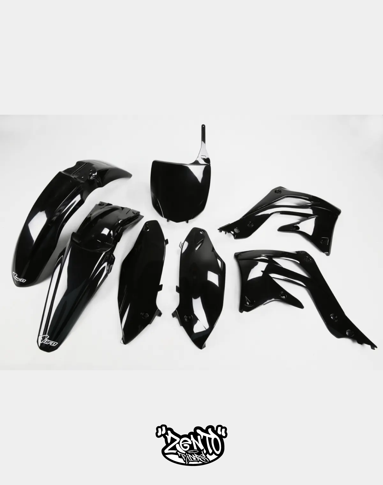 Plastiche KAWASAKI KXF 450 DEL 2012 KIT COMPLETO