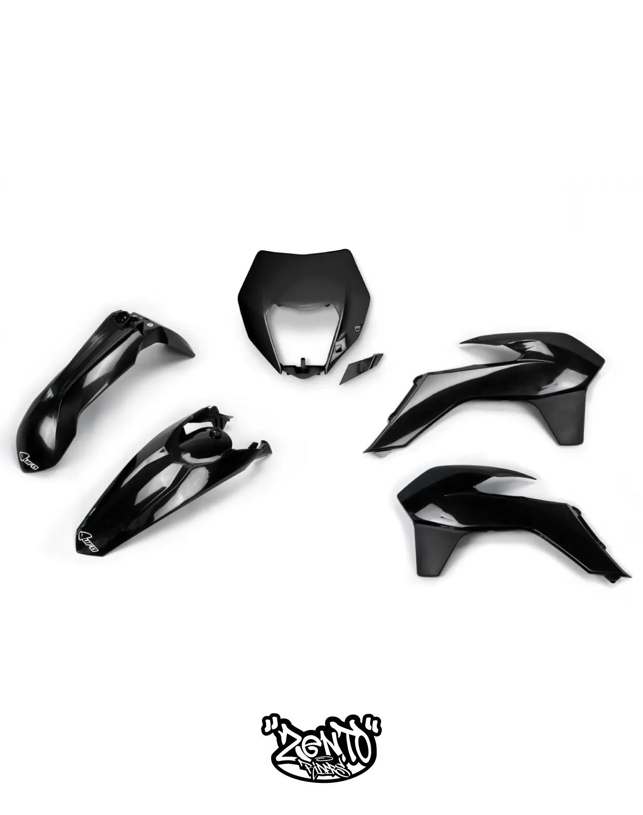 Plastiche KTM EXC/EXC-F DAL 2014 AL 2016  KIT COMPLETO / CON PORTAFARO