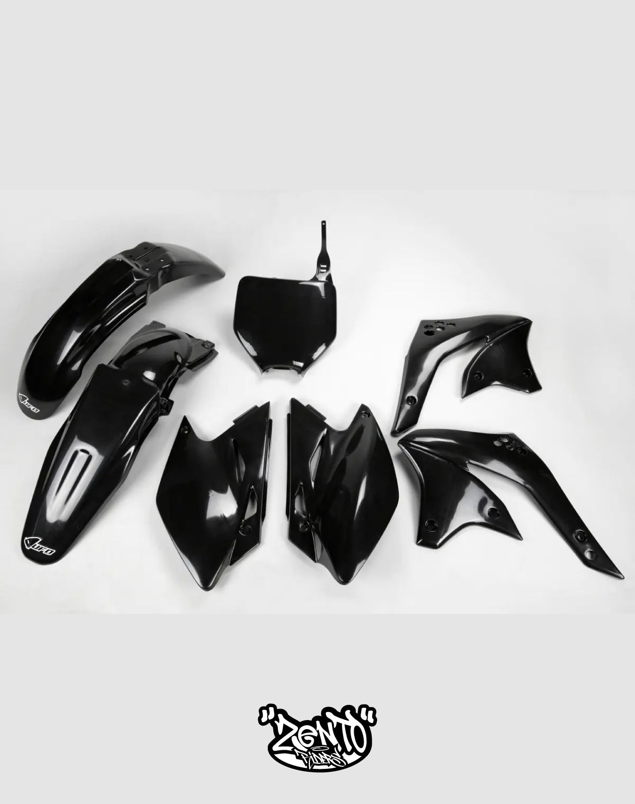 Plastiche KAWASAKI KXF 450 DEL 2007 KIT COMPLETO
