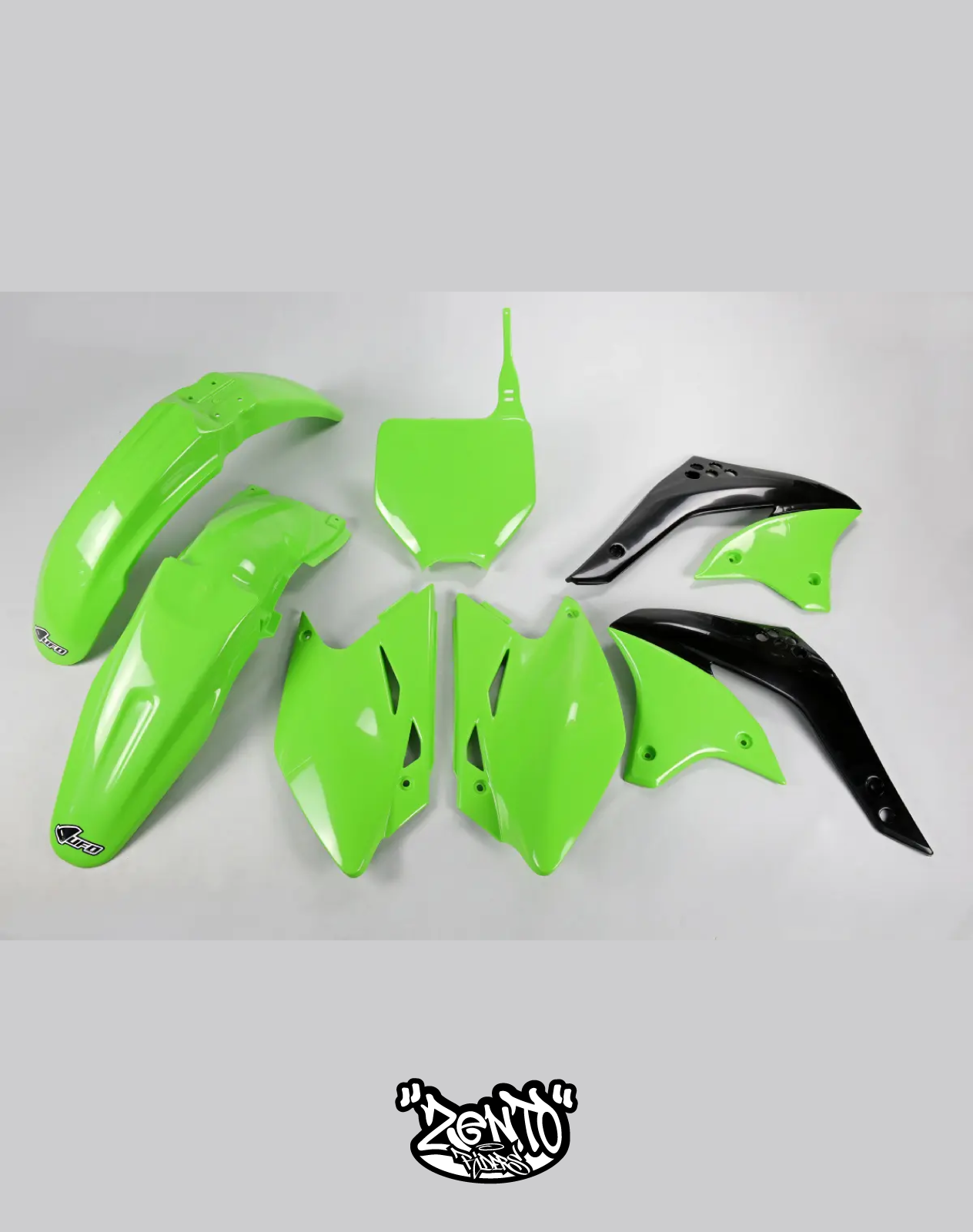 Plastiche KAWASAKI KXF 450 DEL 2006 KIT COMPLETO
