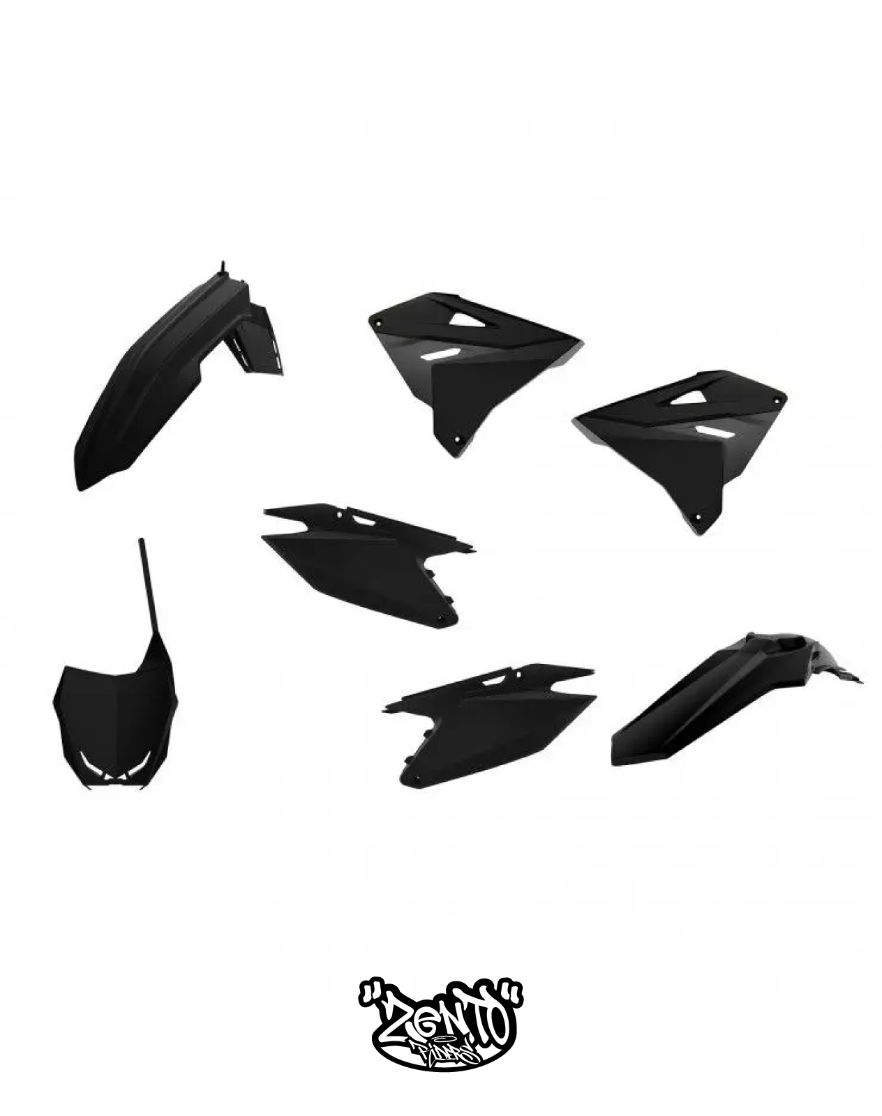 Plastiche RESTYLING / SUZUKI RM 125 – 250 DAL 2001 AL 2008 KIT COMPLETO