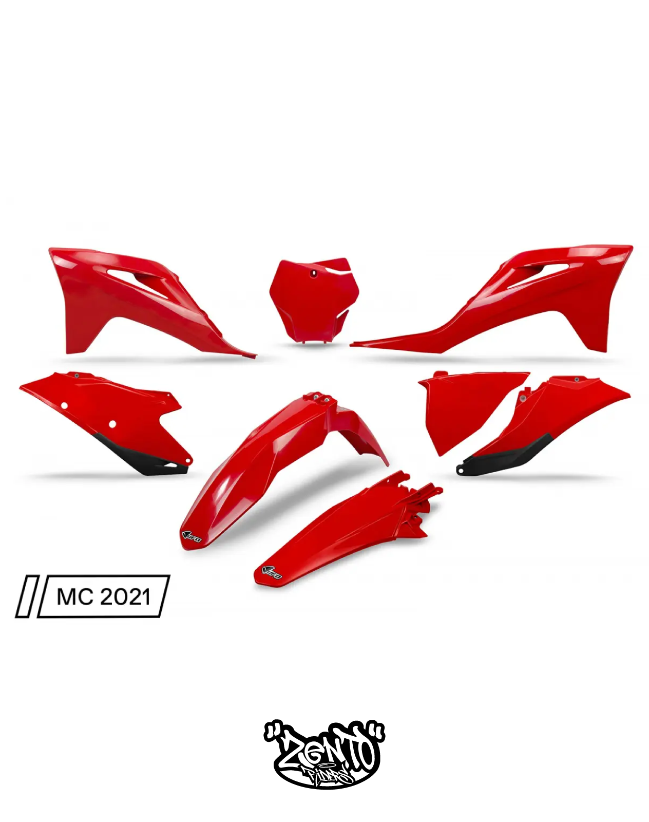 Plastiche GAS GAS – MC – EX – EX-F 2021 2022 COMPLETO