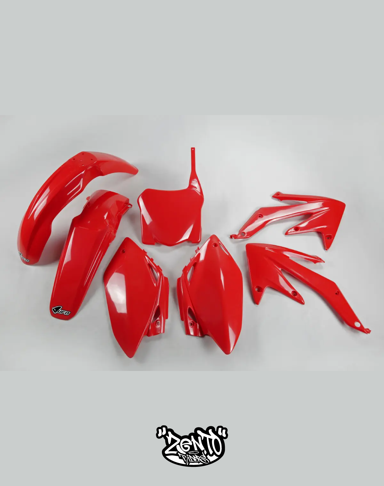 Plastiche HONDA CRF 450R DEL 2008 KIT COMPLETO