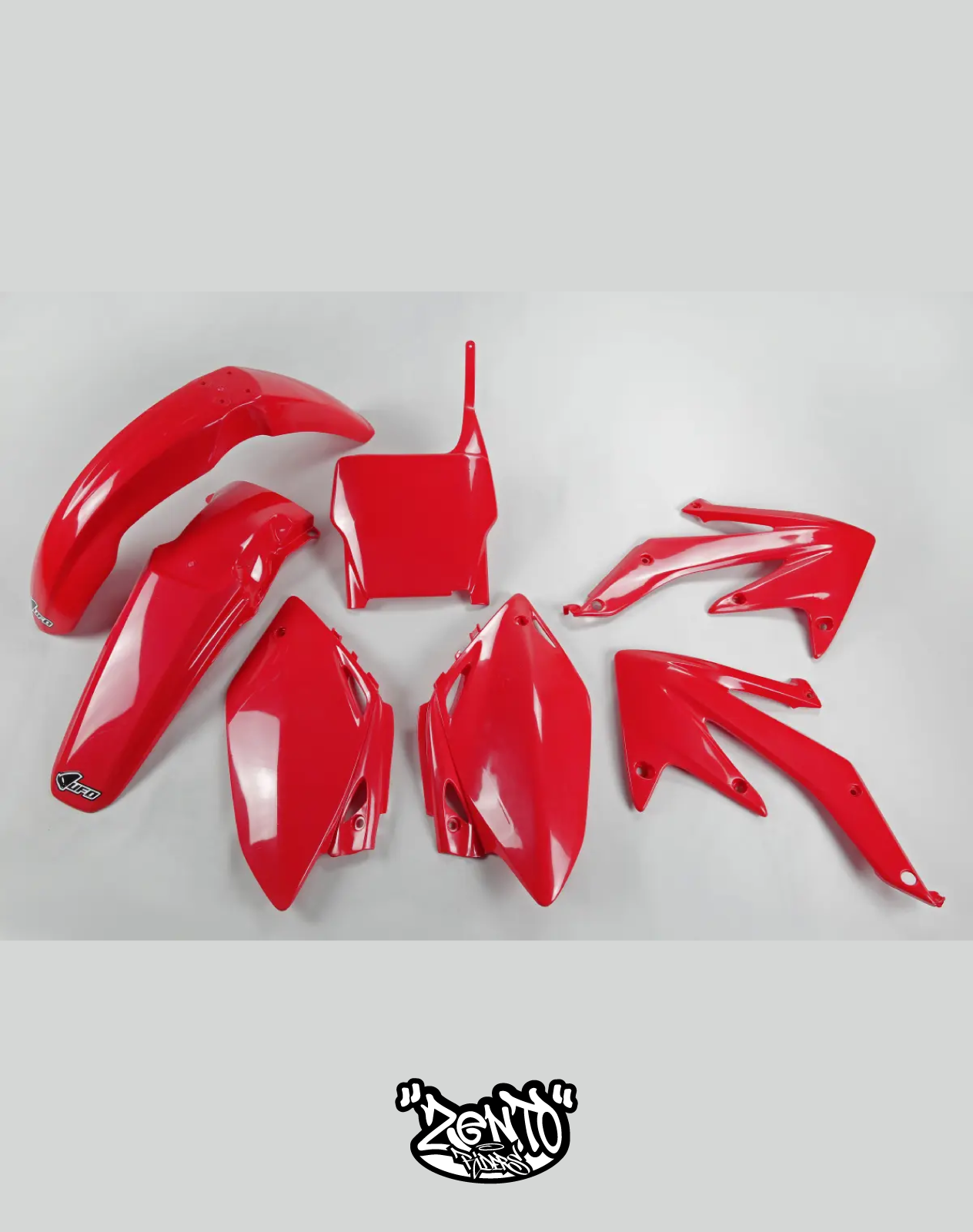 Plastiche HONDA CRF 450R DEL 2007 KIT COMPLETO