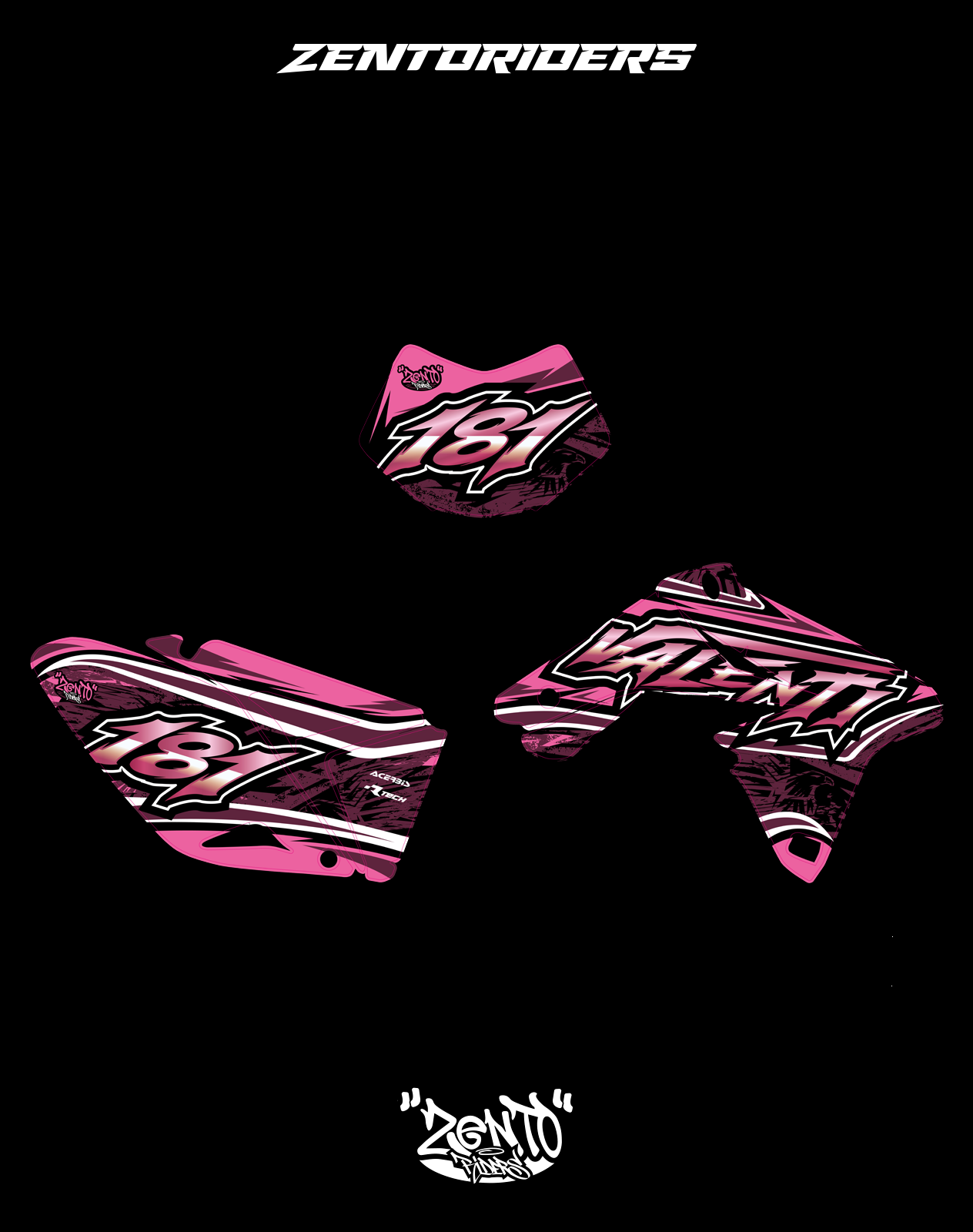 Grafica "Eagle" Valenti - KIT COMPLETO