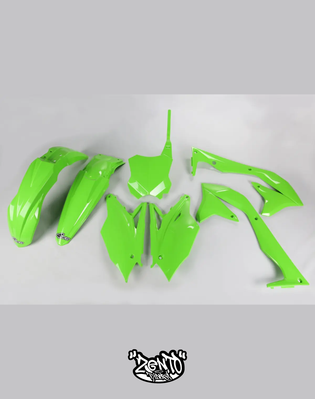 Plastiche KAWASAKI KXF 450 DEL 2018 KIT COMPLETO
