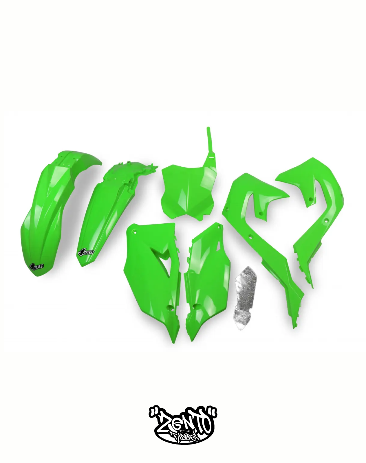 Plastiche KAWASAKI KXF 250 DAL 2021 AL 2022 E KXF 450 DAL 2019 AL 2022 KIT COMPLETO