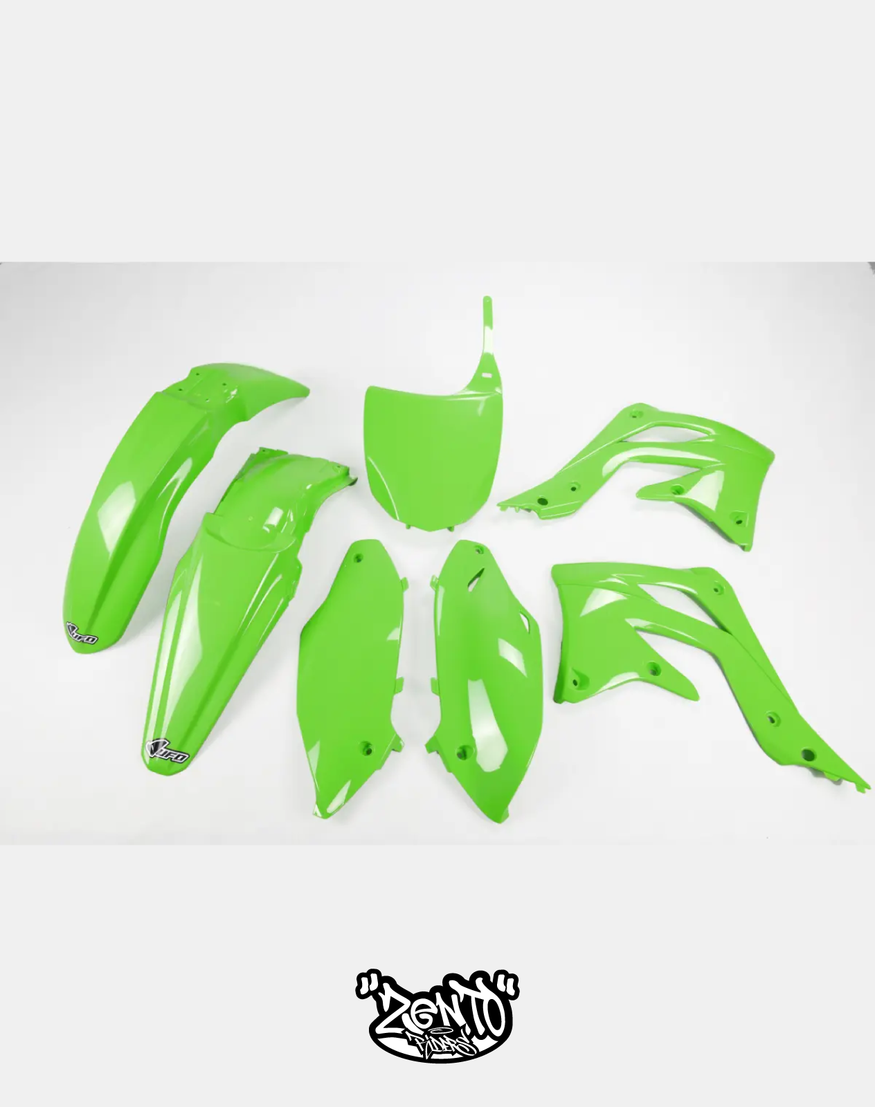 Plastiche KAWASAKI KXF 450 DEL 2012 KIT COMPLETO