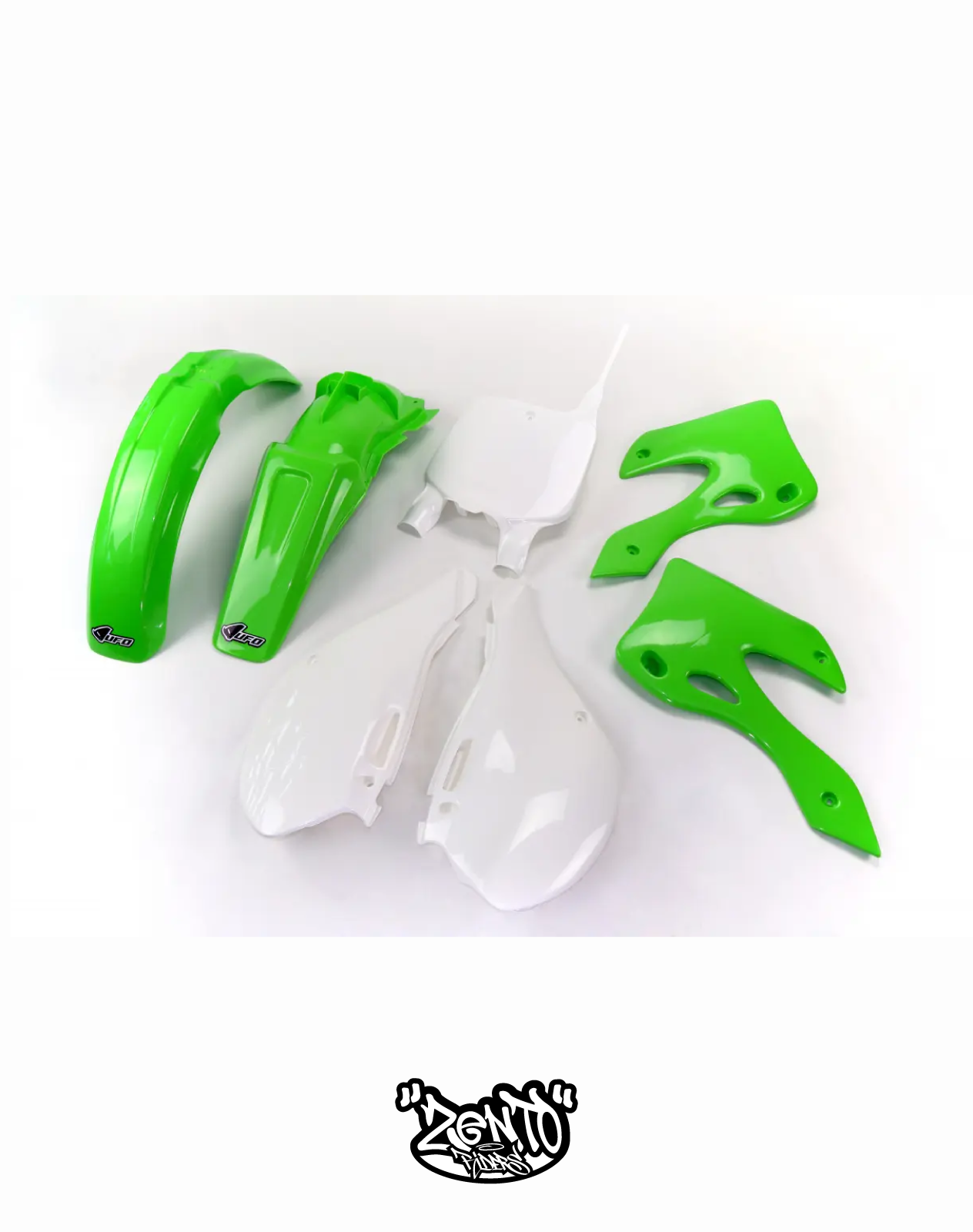 Plastiche KAWASAKI KX 125-250 DAL 1999 AL 2002  KIT COMPLETO