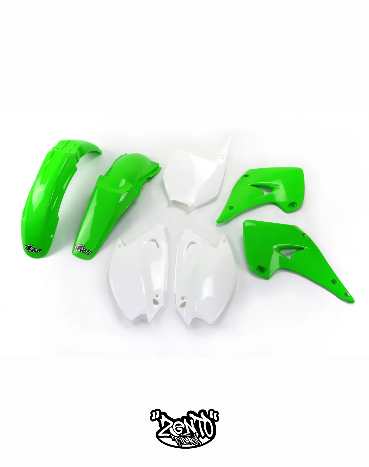Plastiche KAWASAKI KX 125-250 DAL 2003 AL 2008  KIT COMPLETO
