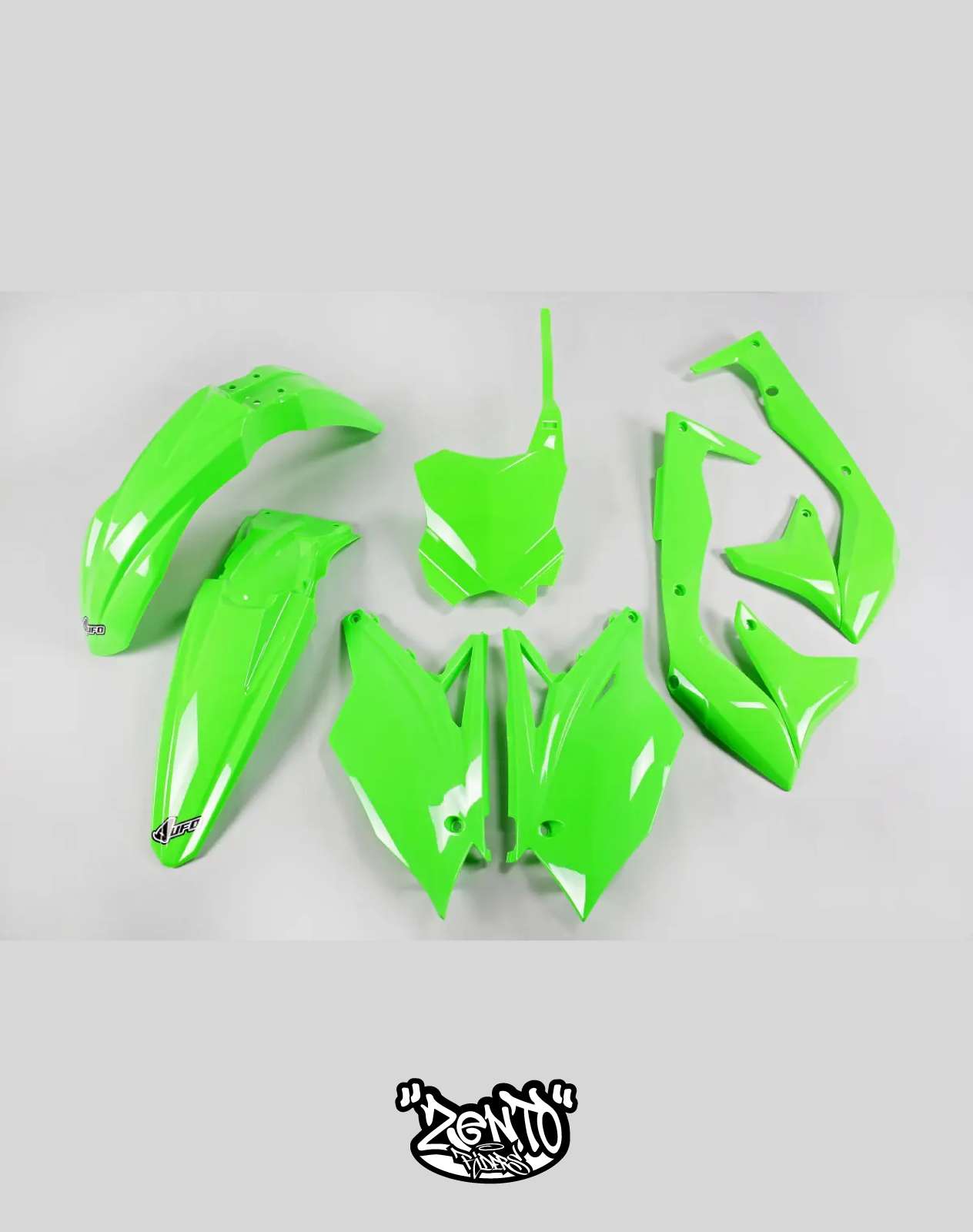 Plastiche KAWASAKI KXF 450 DEL 2018 KIT COMPLETO