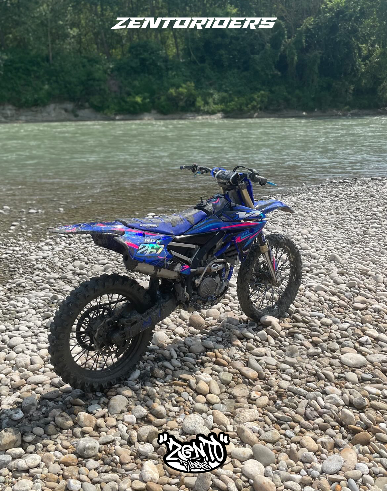 Grafica "Modern Fly" Yamaha YZ - KIT COMPLETO