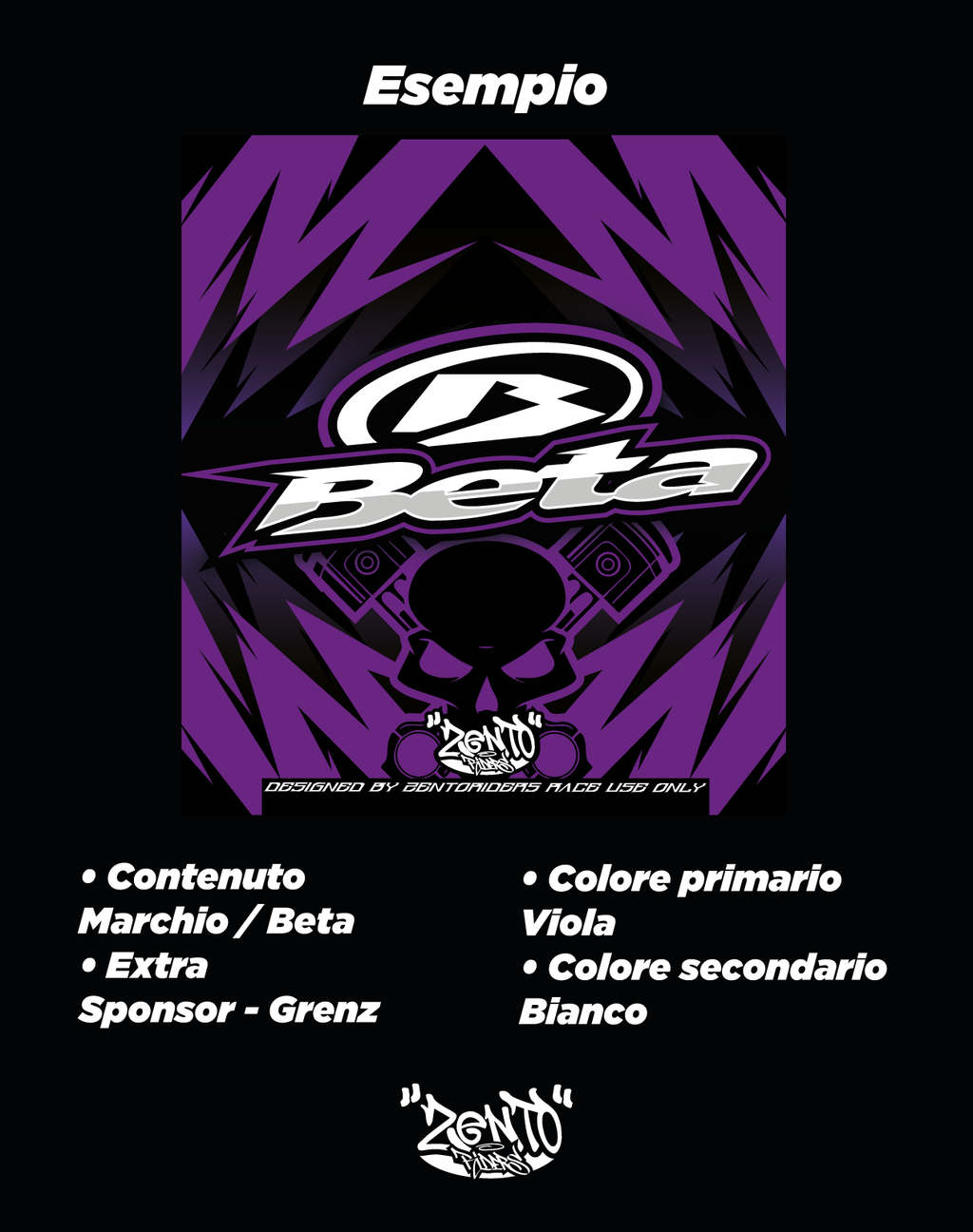 Paracolpi Personalizzato - Race Vortex