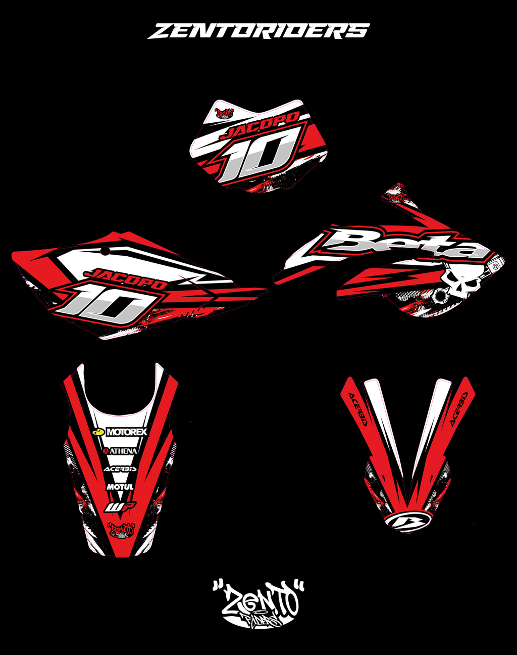 Grafica "Culture" Beta - KIT COMPLETO