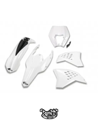 Plastiche KTM EXC/EXC-F DAL 2009 AL 2011 KIT COMPLETO / CON PORTAFARO