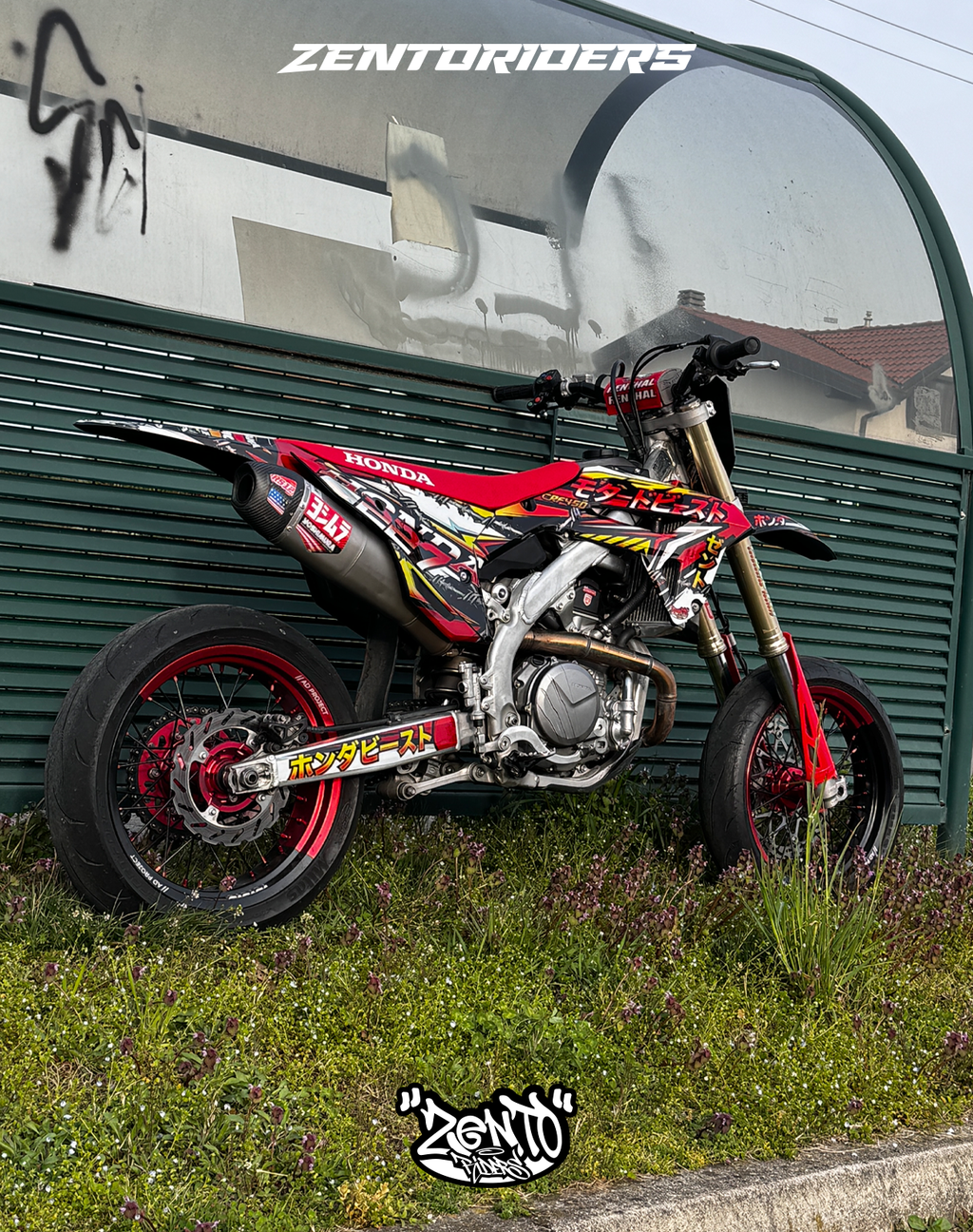 Grafica "Japan Memories" Honda crf - KIT COMPLETO