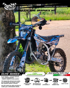Grafica "Husky Action" Husqvarna - KIT COMPLETO