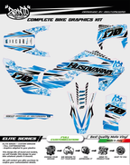 Grafica "Kaze Blossom" Husqvarna - KIT COMPLETO