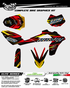 Grafica "Saetta" Husqvarna - KIT COMPLETO