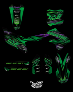Grafica "Crazy Kawa" Kawasaki - KIT COMPLETO