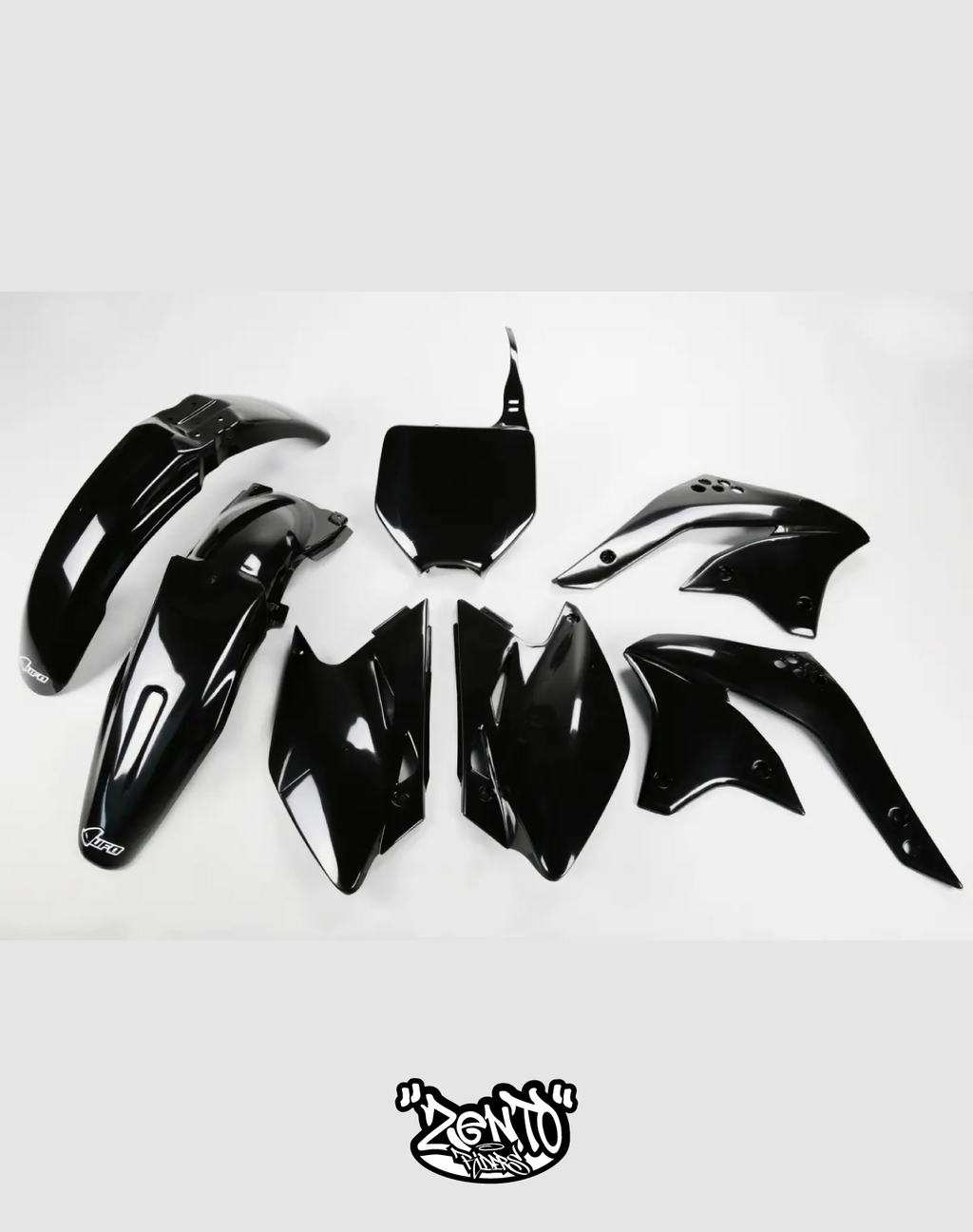 Plastiche KAWASAKI KXF 450 DEL 2008 KIT COMPLETO