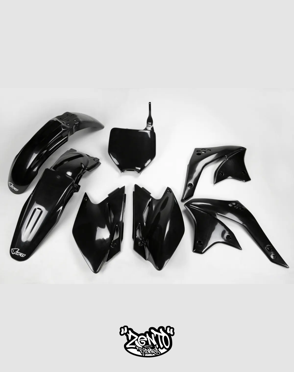 Plastiche KAWASAKI KXF 450 DEL 2007 KIT COMPLETO