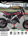 Grafica "Demon time" Honda crf - KIT COMPLETO