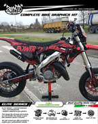 Grafica "Demon time" Honda crf - KIT COMPLETO