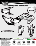 Grafica "Marker" Husqvarna - KIT COMPLETO
