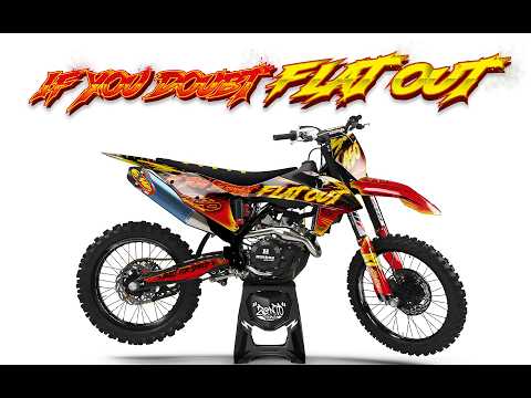 Grafica "If You Doubt Flat Out" - KIT COMPLETO