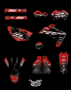 Grafica "spiderweb" Rieju - KIT COMPLETO