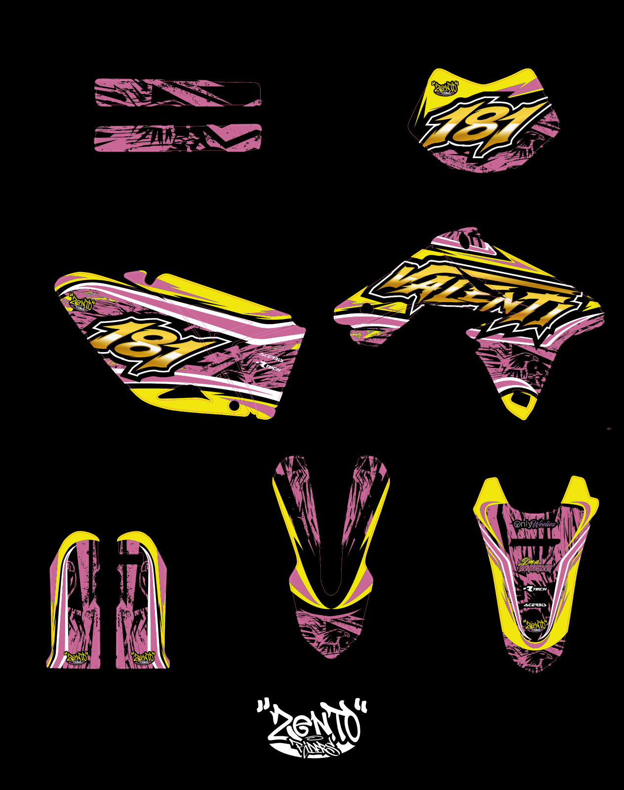 Grafica "Eagle" Valenti - KIT COMPLETO