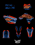 Grafica "Eagle" Valenti - KIT COMPLETO