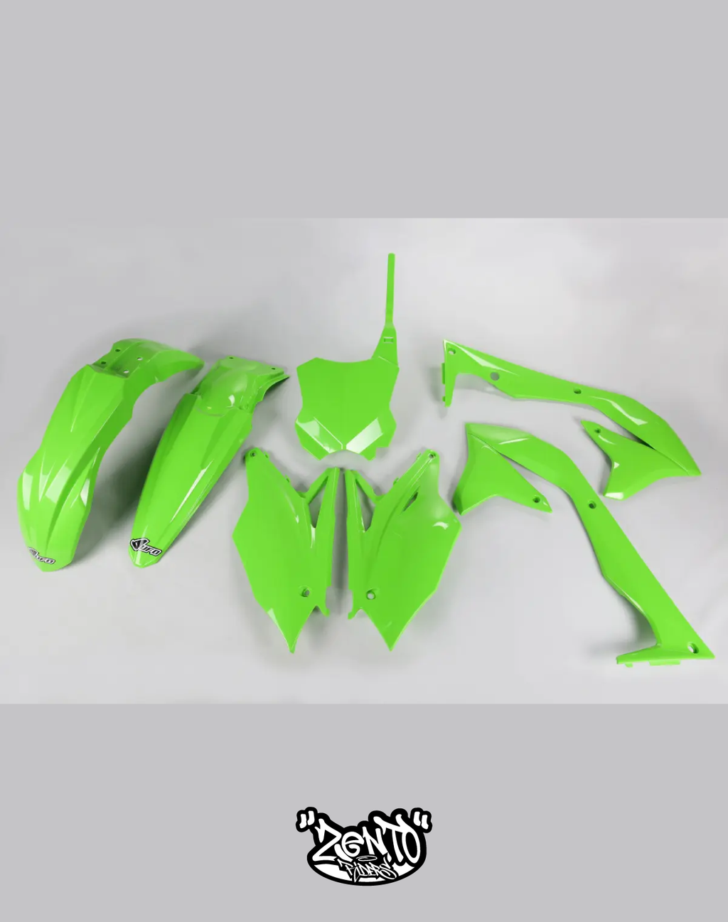 Plastiche KAWASAKI KXF 450 DEL 2018 KIT COMPLETO