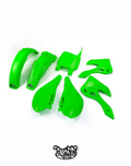 KAWASAKI KX 125-250 PLASTICS FROM 1999 TO 2002 COMPLETE KIT