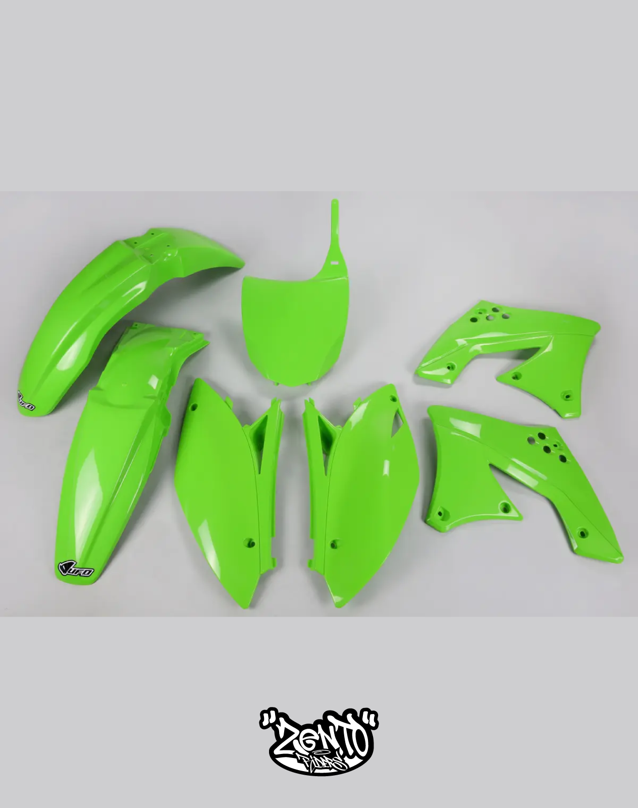Plastiche KAWASAKI KXF 450 DAL 2009 AL 2011 KIT COMPLETO