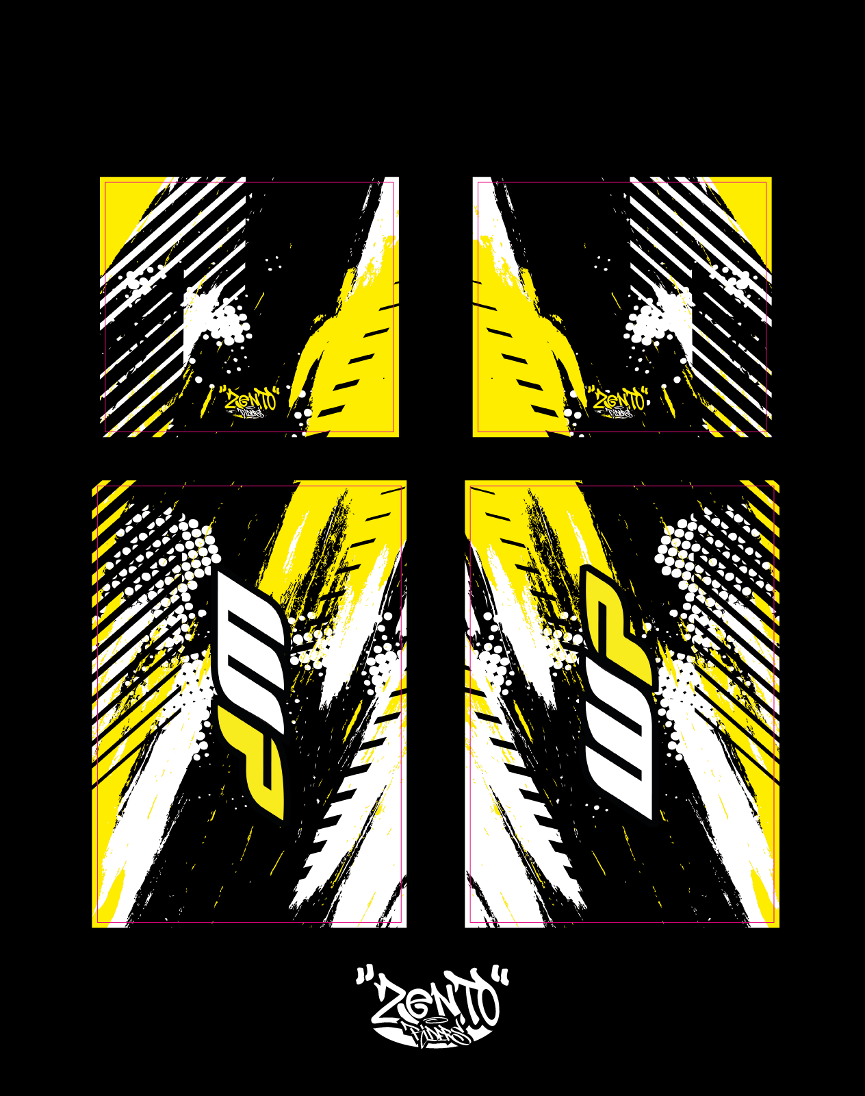 Grafica forcelle anteriori (personalizzabile)