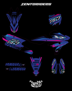 Grafica "Modern Fly" Yamaha YZ - KIT COMPLETO